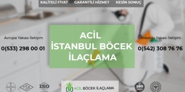Böcek İlaçlama Fiyatları